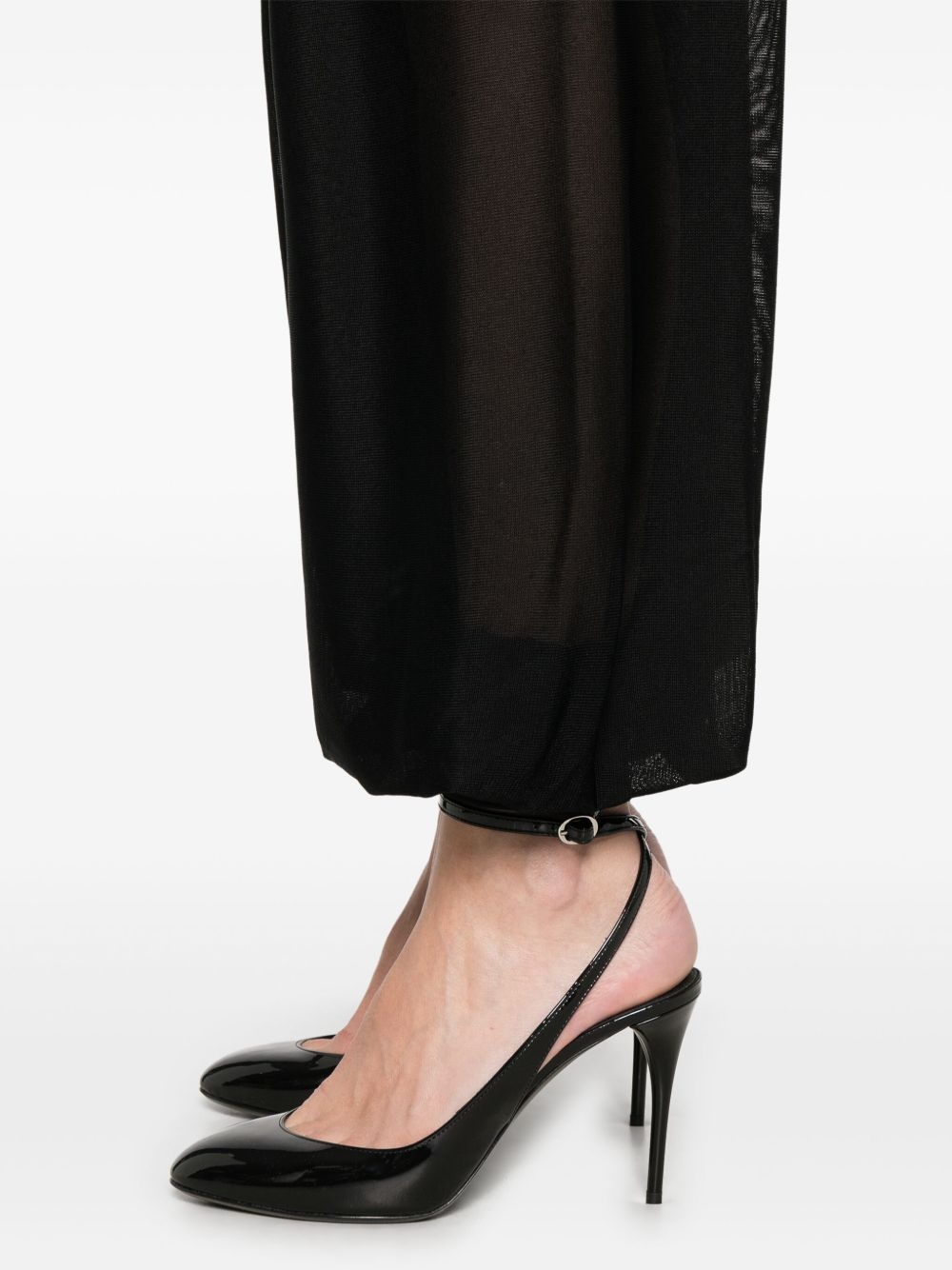 knitted balloon trousers - 5