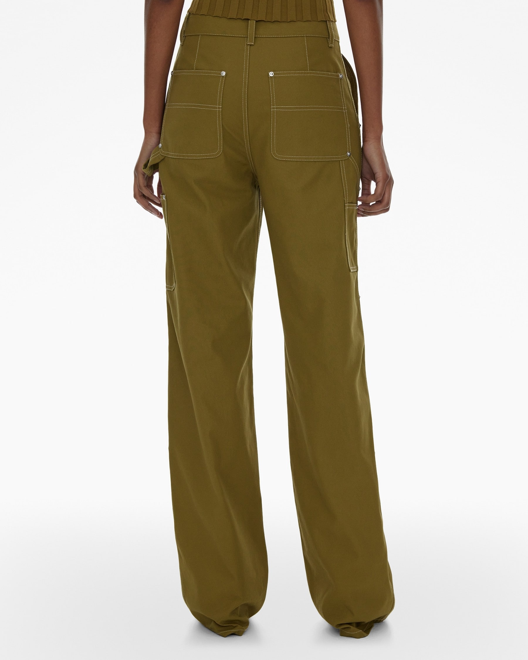 CREPE CARPENTER PANT - 4