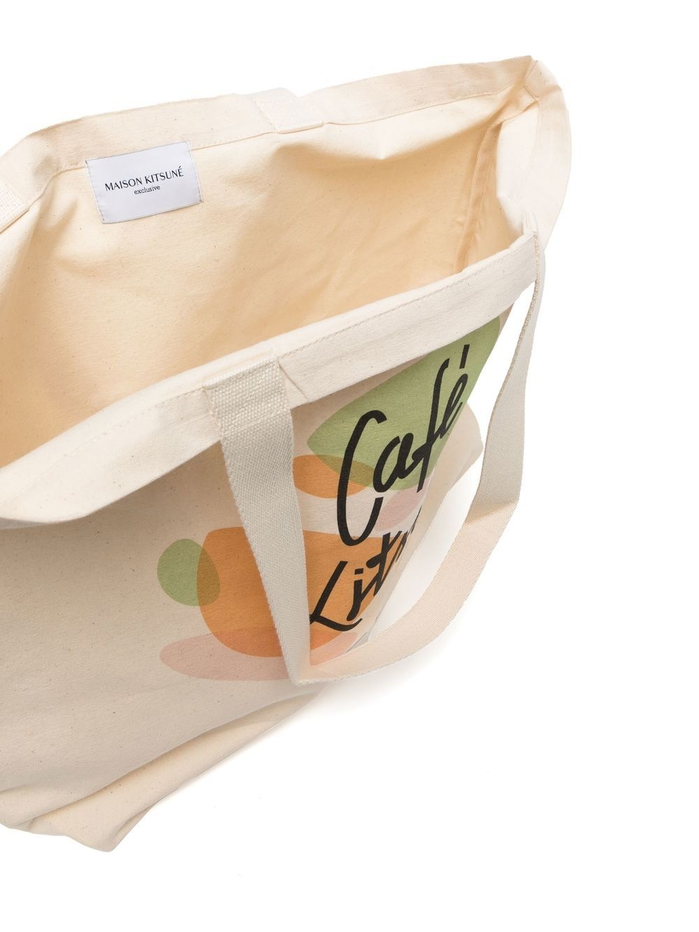 logo-print tote bag - 4