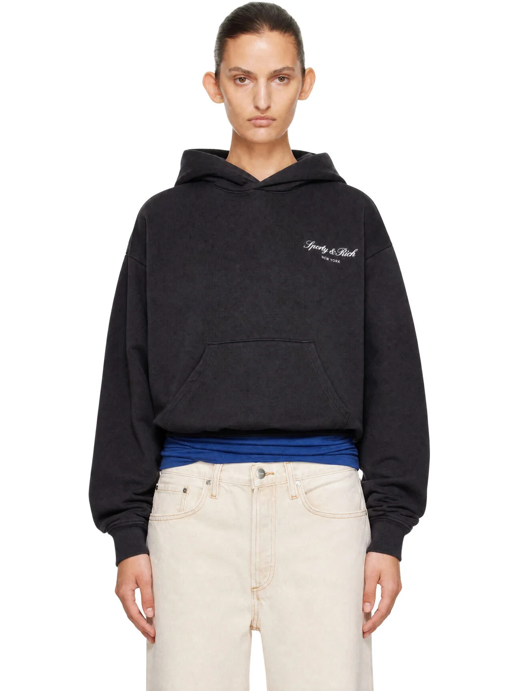 Black Signature NY Hoodie - 1