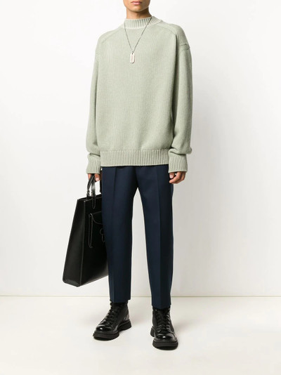 Jil Sander ribbed jumper outlook