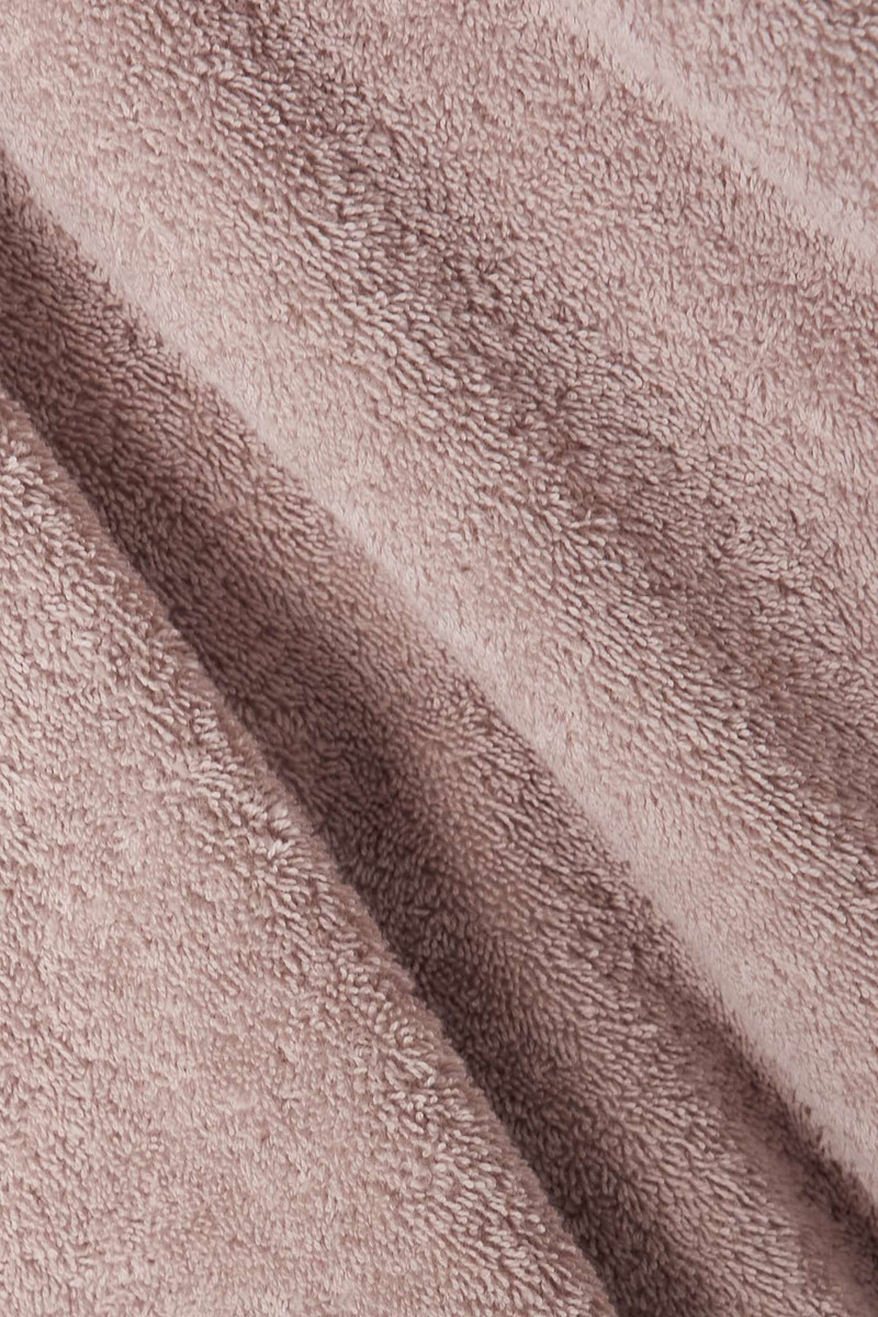 Hooded cotton-terry coverup 5