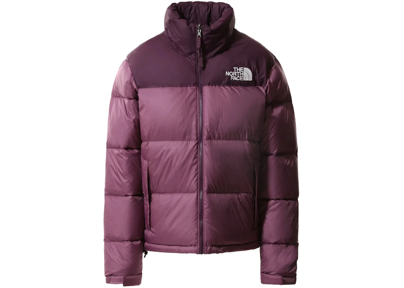The North Face Womens 1996 Retro Nuptse 700 Fill Packable Jacket Pikes Purple-Blackberry Wine - 1