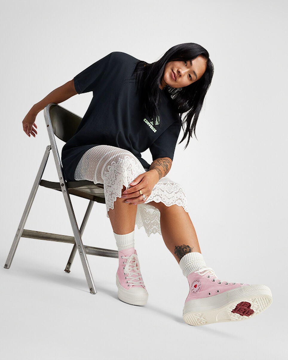 Chuck Taylor All Star Lift Platform Hearts - 11
