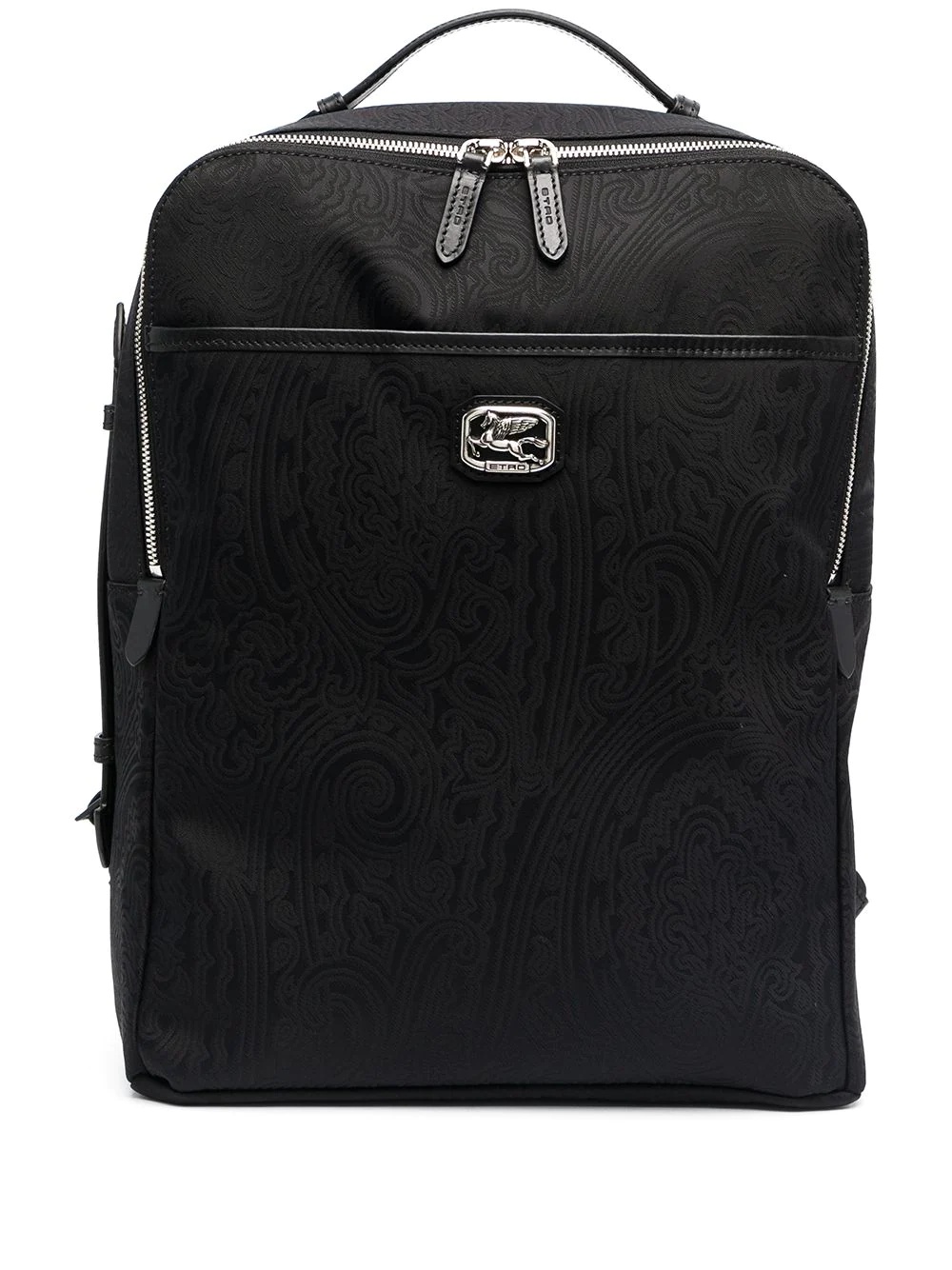 paisley-print backpack - 1