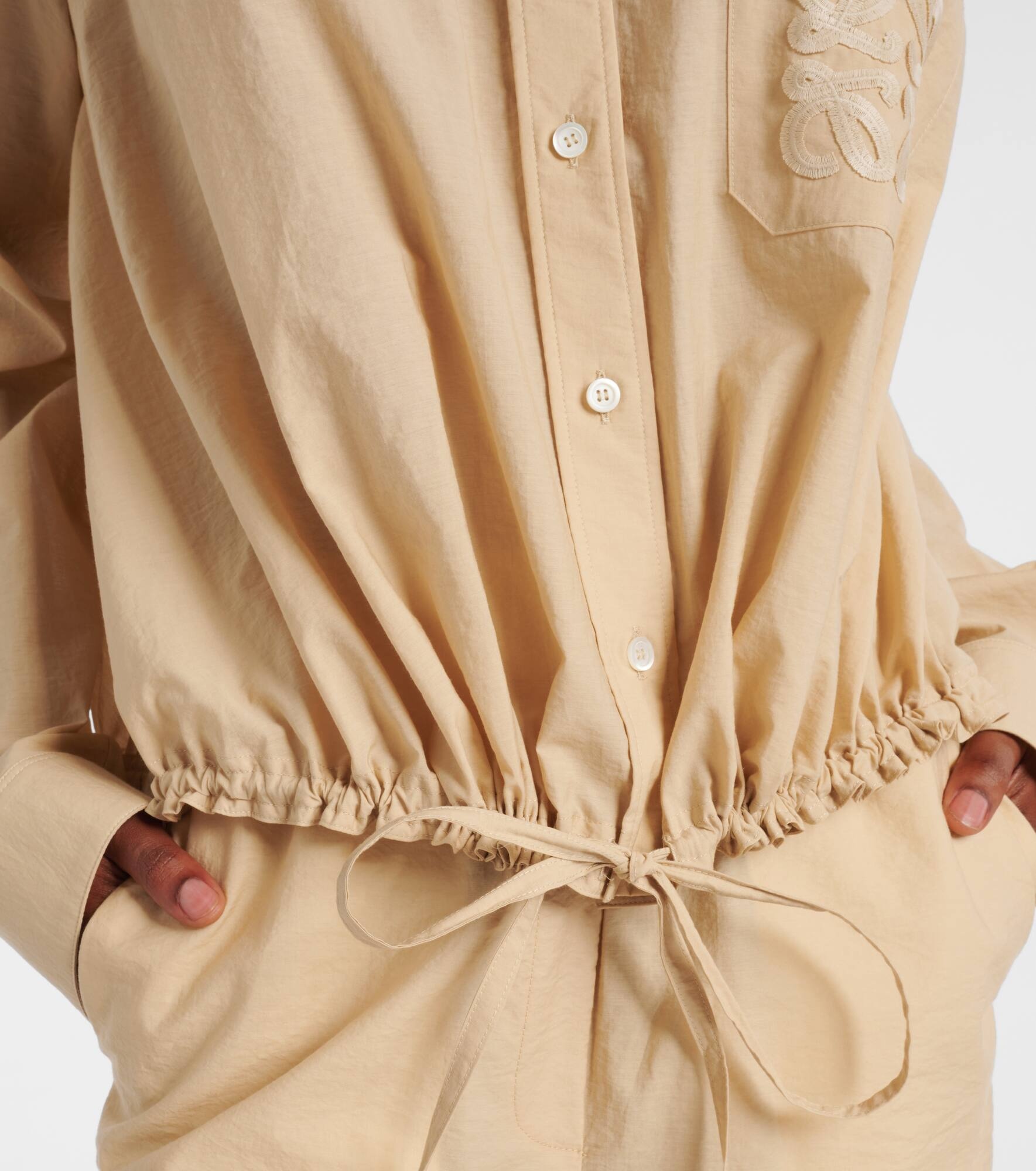 Paula's Ibiza Anagram poplin shirt - 5