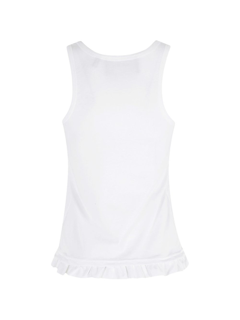 ROTATE ruffled hem tank top outlook