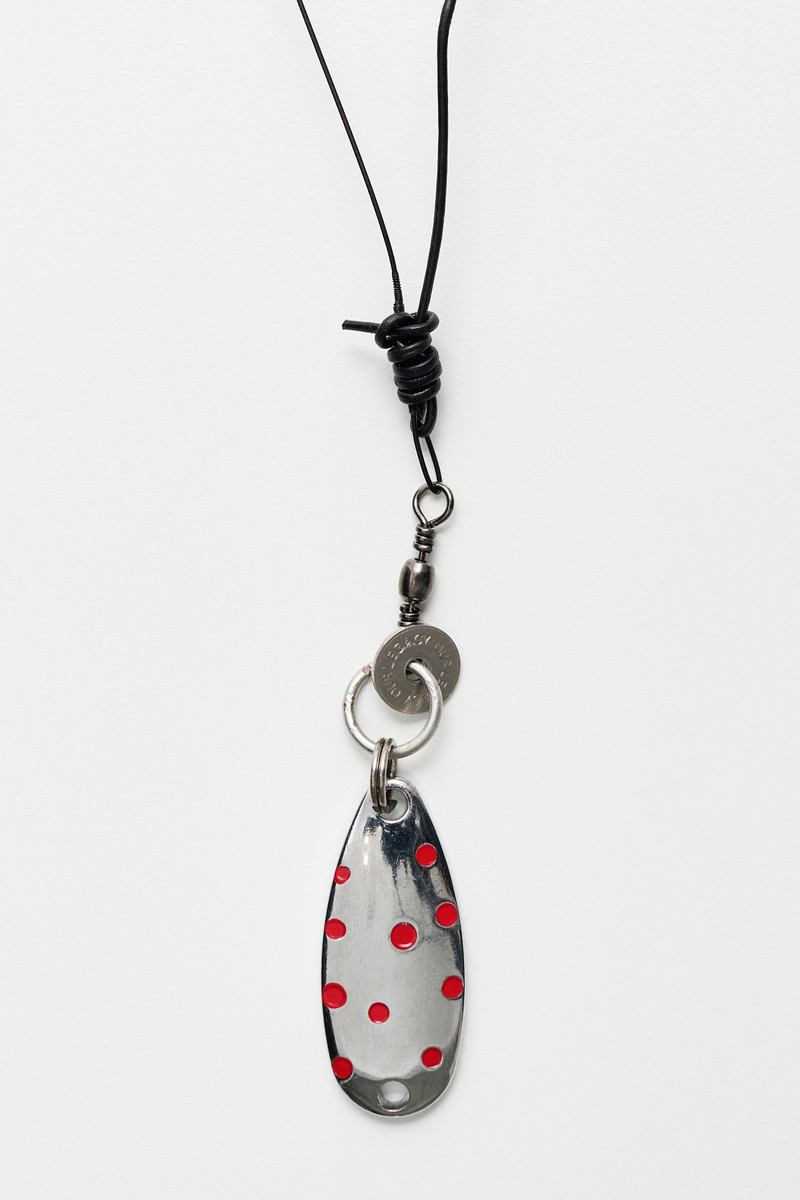 Our Legacy Angler Necklace Spotted Red outlook