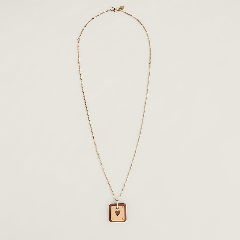 Hermès As de Coeur pendant, small model outlook