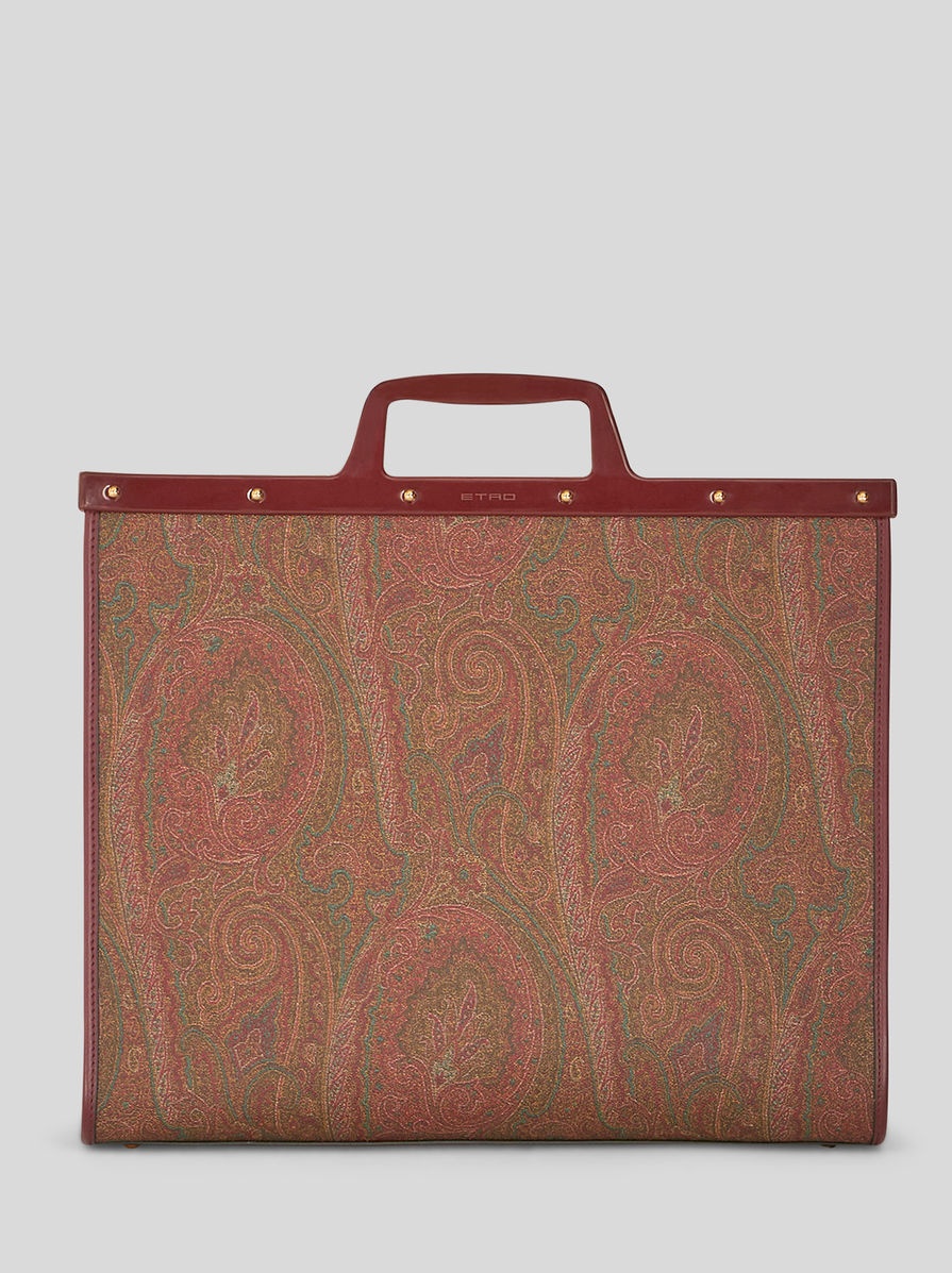 LARGE PAISLEY LOVE TROTTER BAG - 2