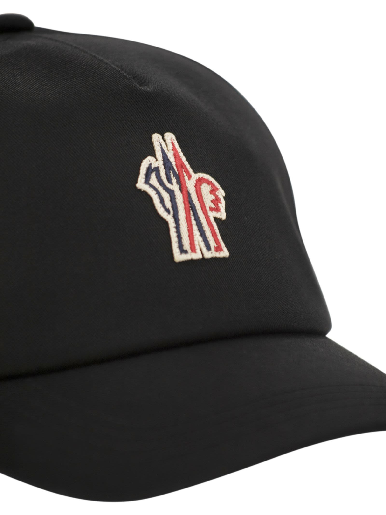 Moncler Grenoble Men Cotton Gabardine Baseball Cap - 4