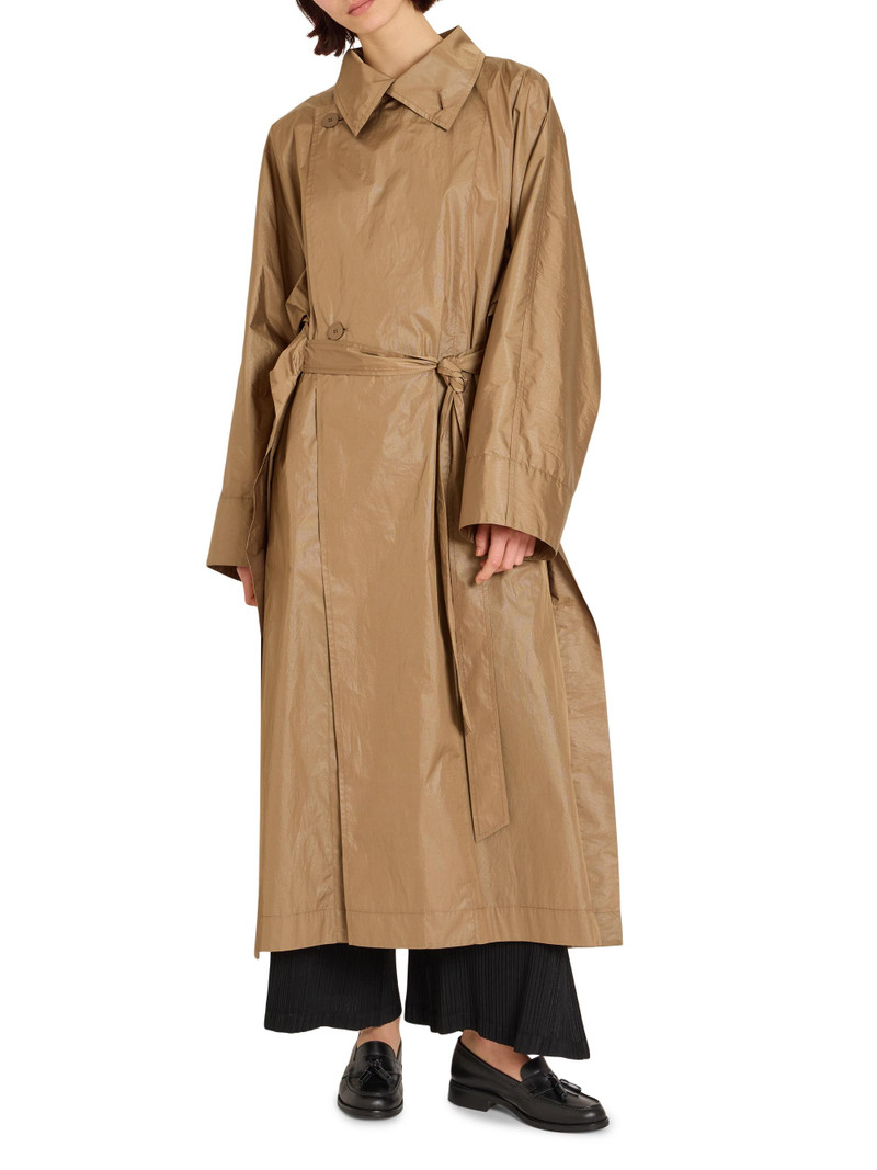 Women's Aerial Steel Trench Coat - Beige 3