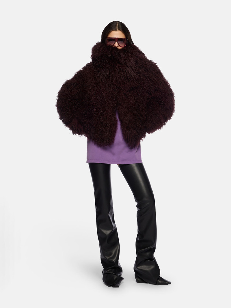 THE ATTICO DARK GRAPES BOMBER outlook