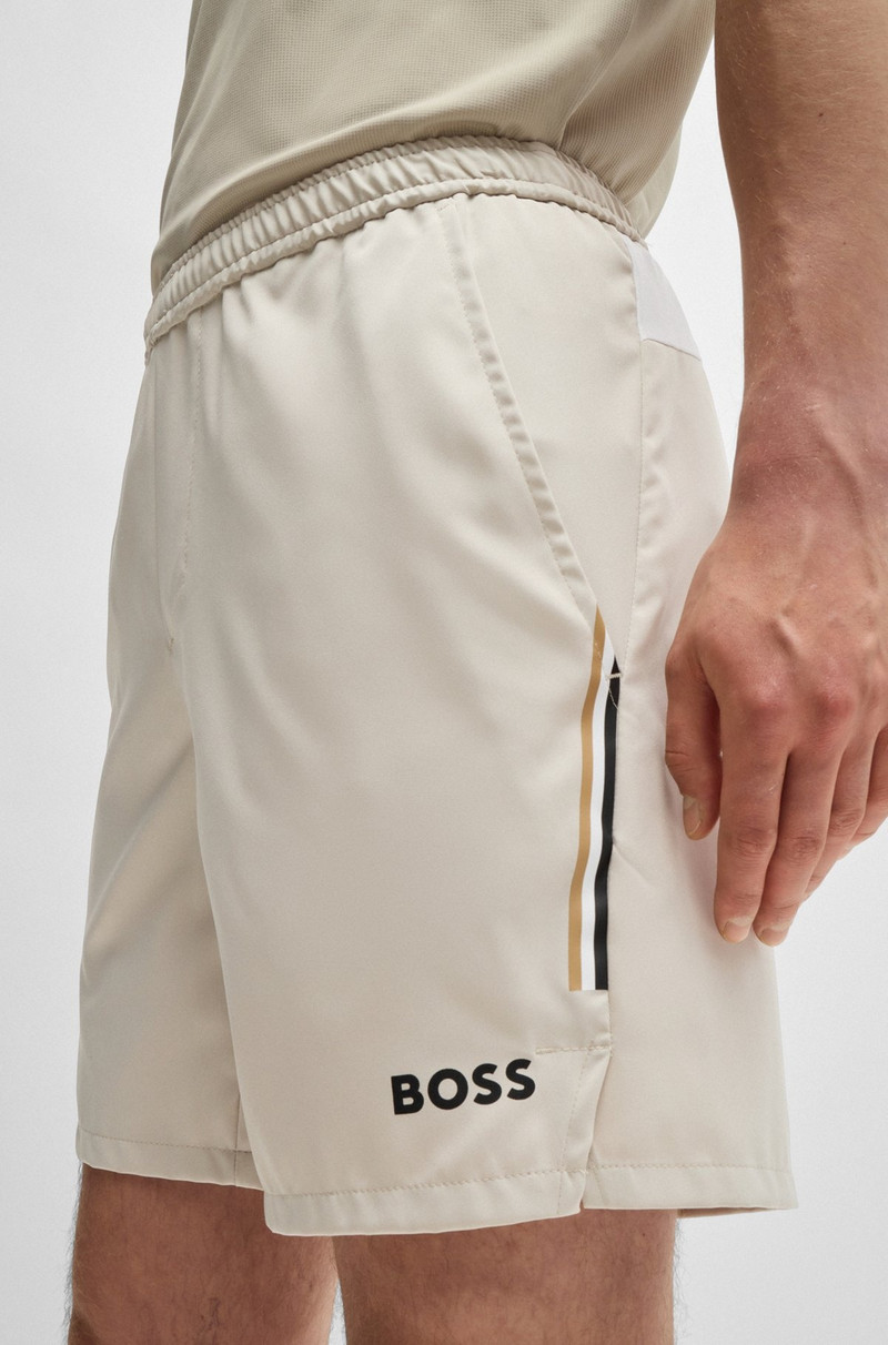BOSS X MATTEO BERRETTINI TENNIS SHORTS WITH FOUR-WAY STRETCH 5