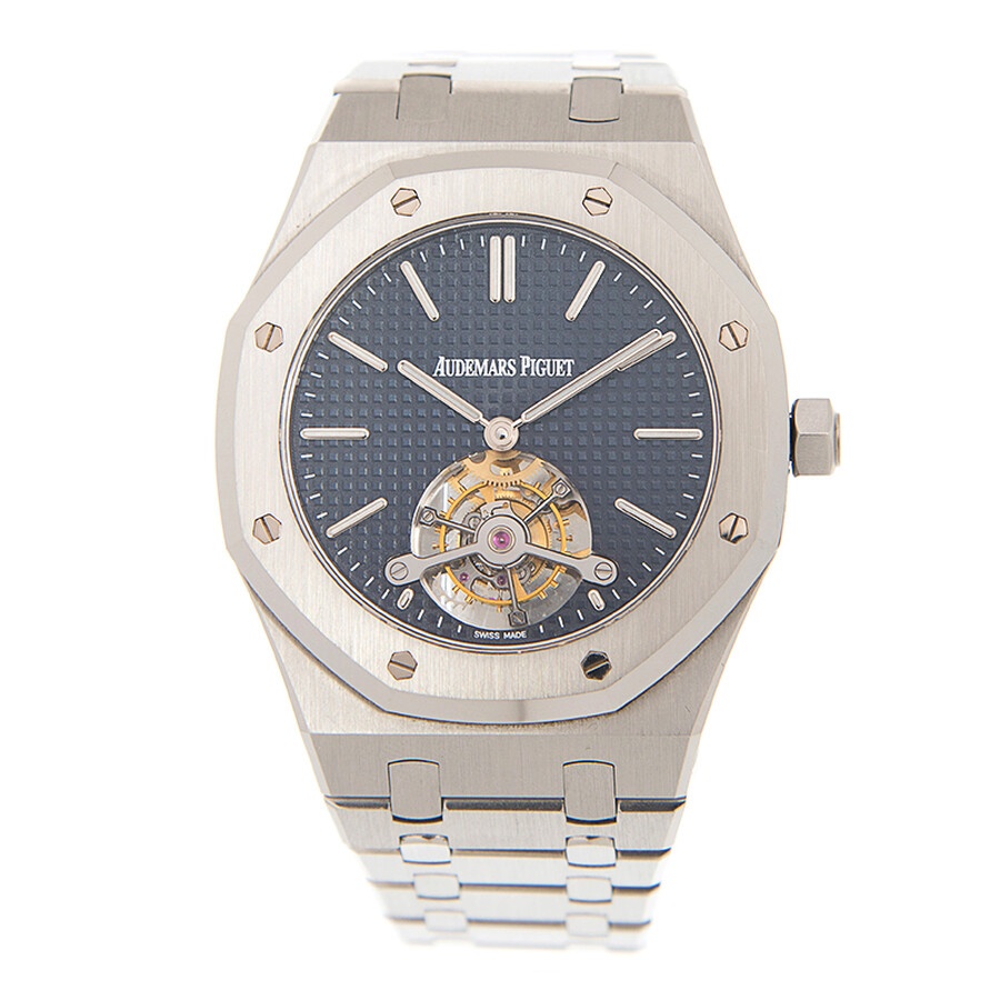 Audemars Piguet Royal Oak Tourbillon Blue Dial Steel Men's Watch 26510STOO1220ST01 - 2