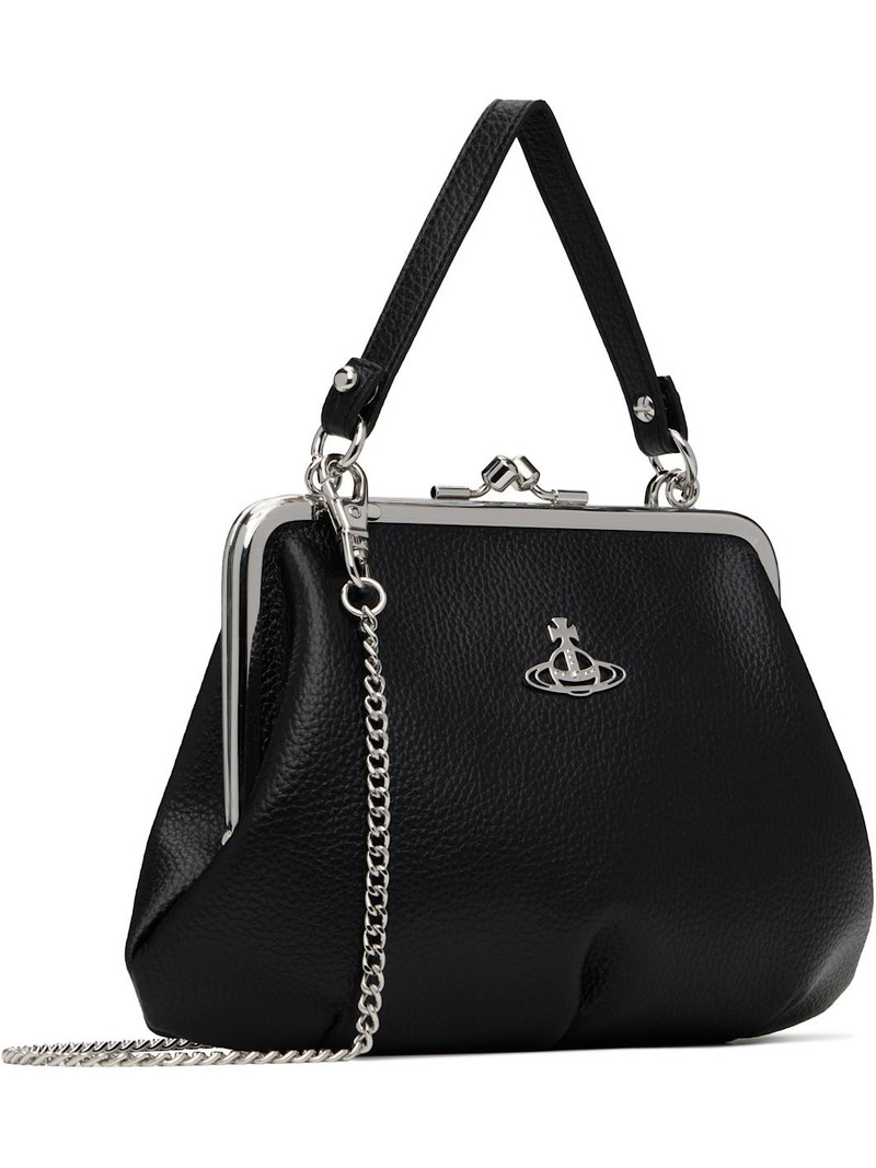 Vivienne Westwood Black Granny Frame Purse outlook