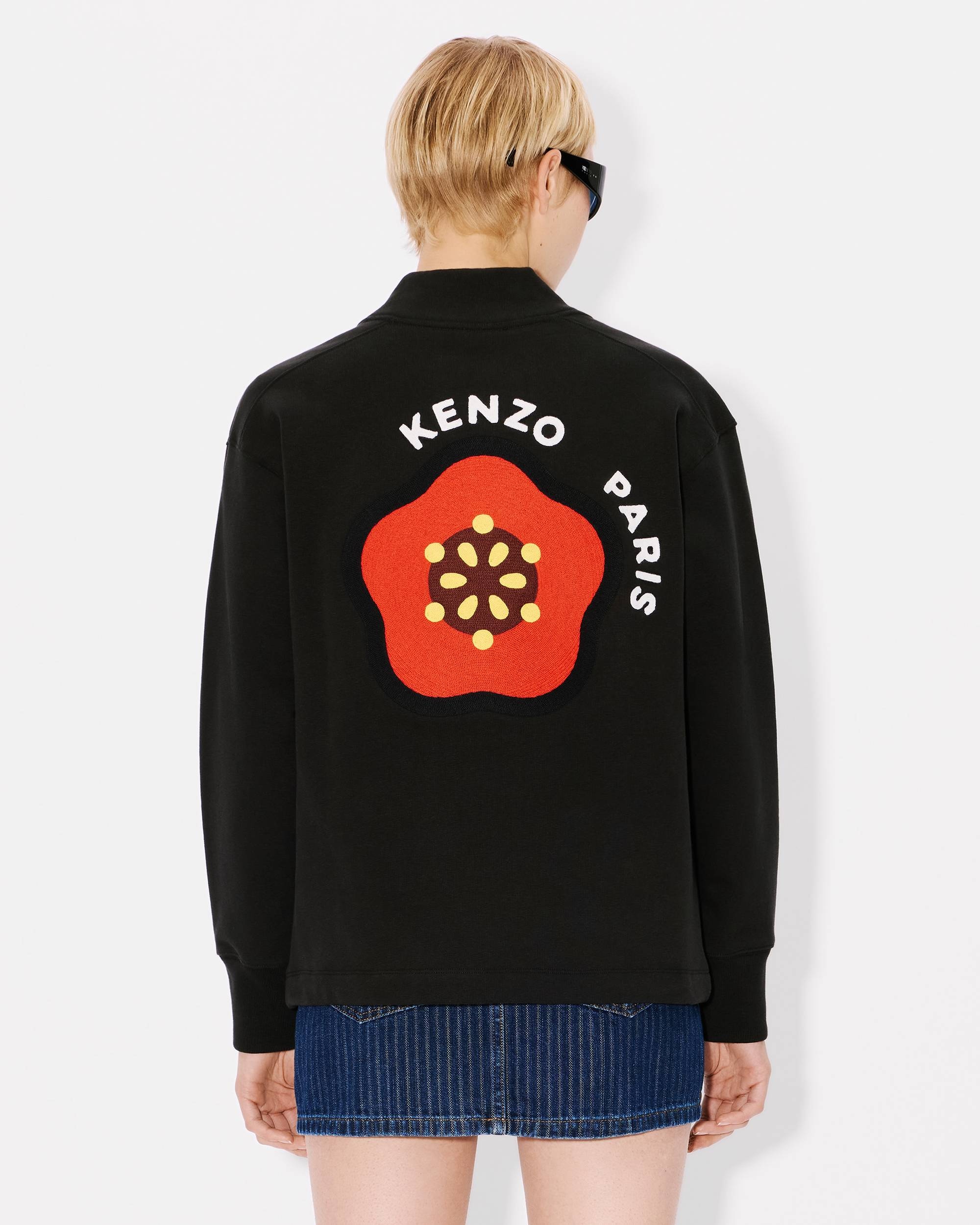 'KENZO Pop' embroidered cotton cardigan - 4