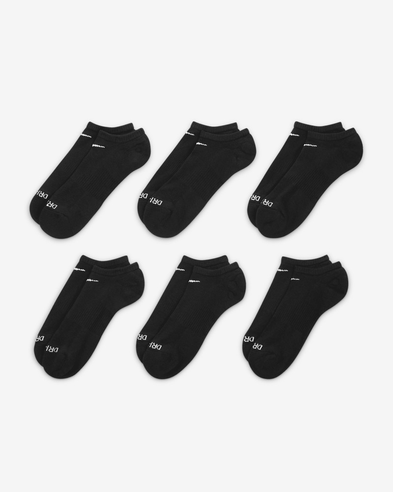 Nike Nike Everyday Plus Cushioned Training No-Show Socks (6 Pairs) outlook