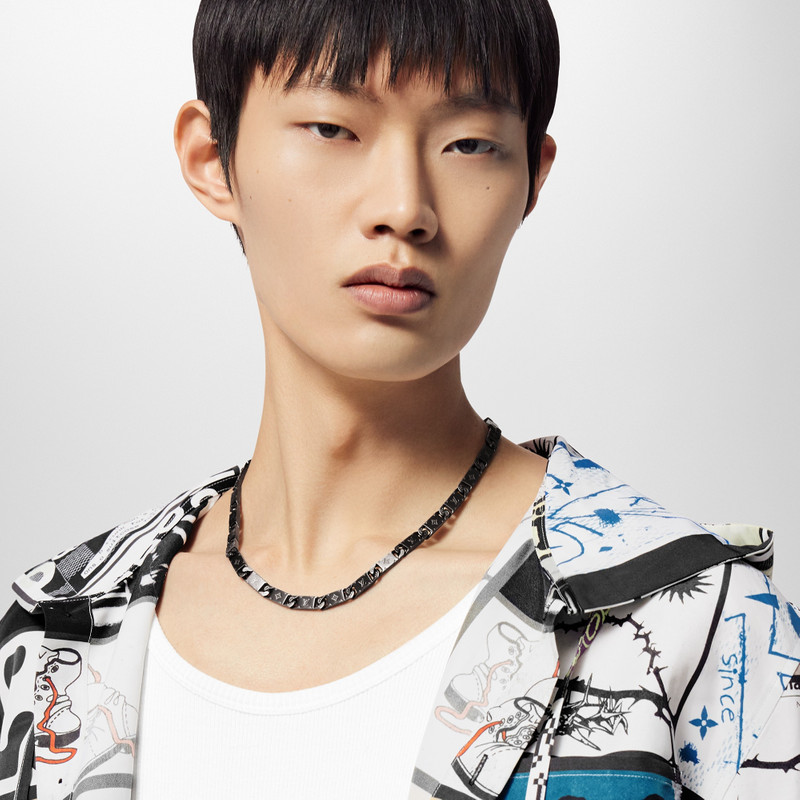 Monogram Tied Up Necklace 4