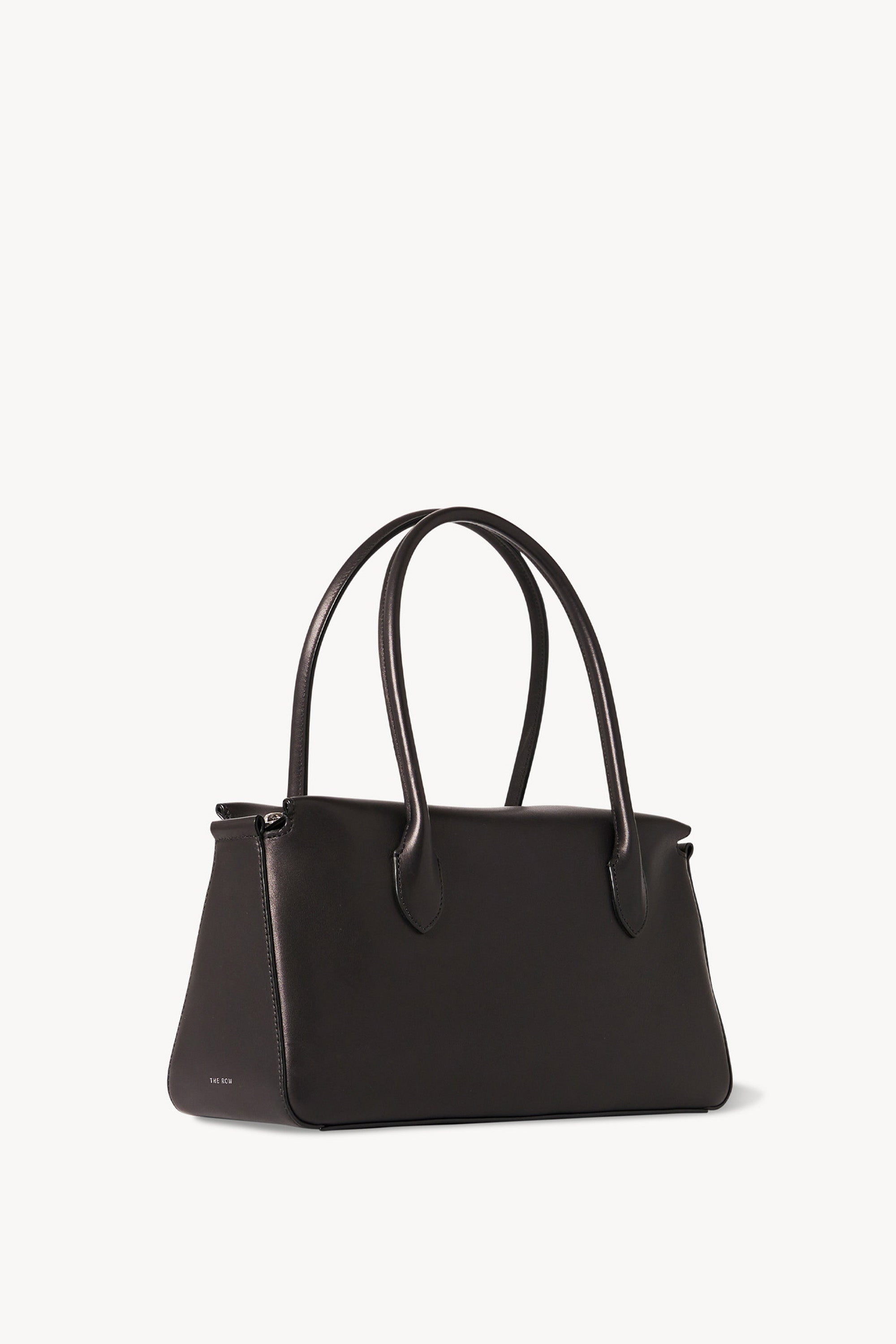 E/W Top Handle Bag in Leather - 2
