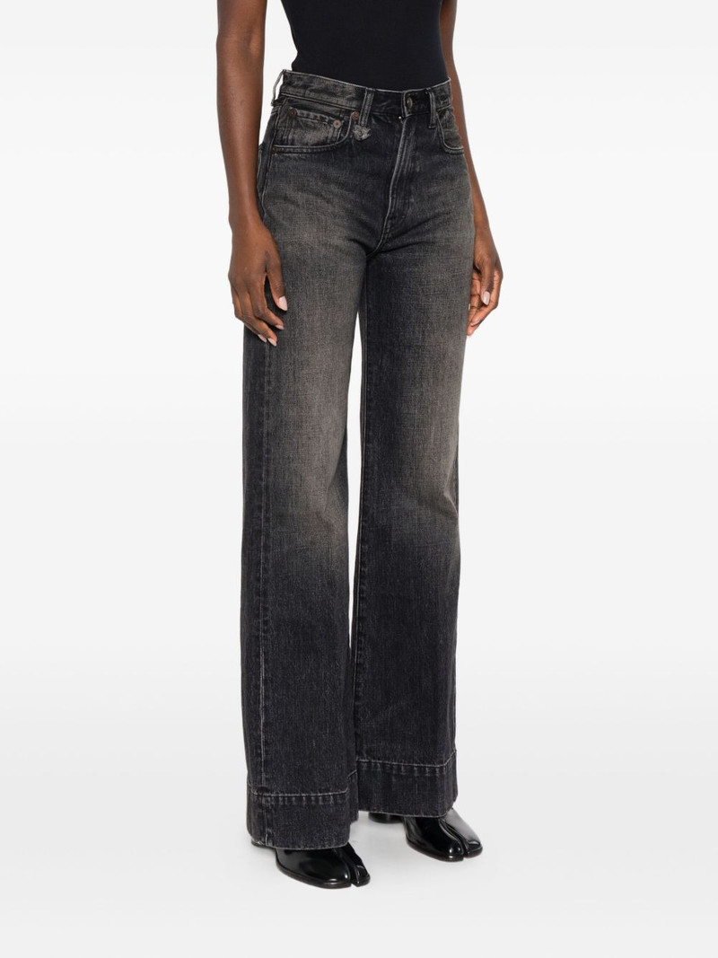 faded-effect jeans 3