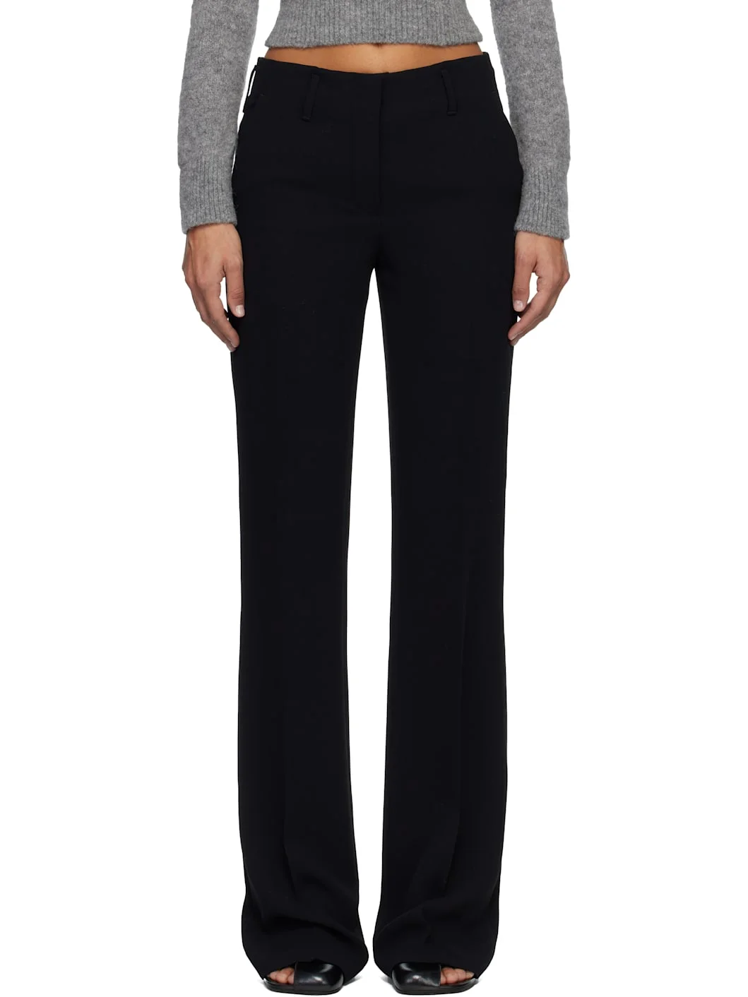 Black Crêpe Trousers - 1