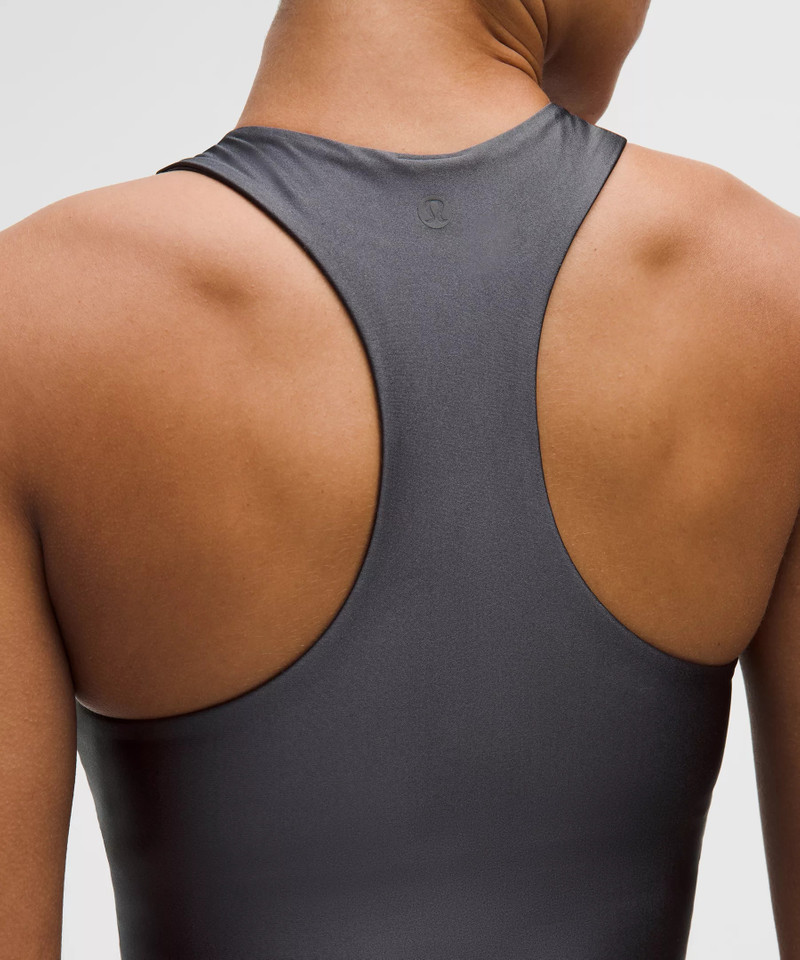Satin Shine Tank Top Medium Support, B/C Cup *Wordmark 5