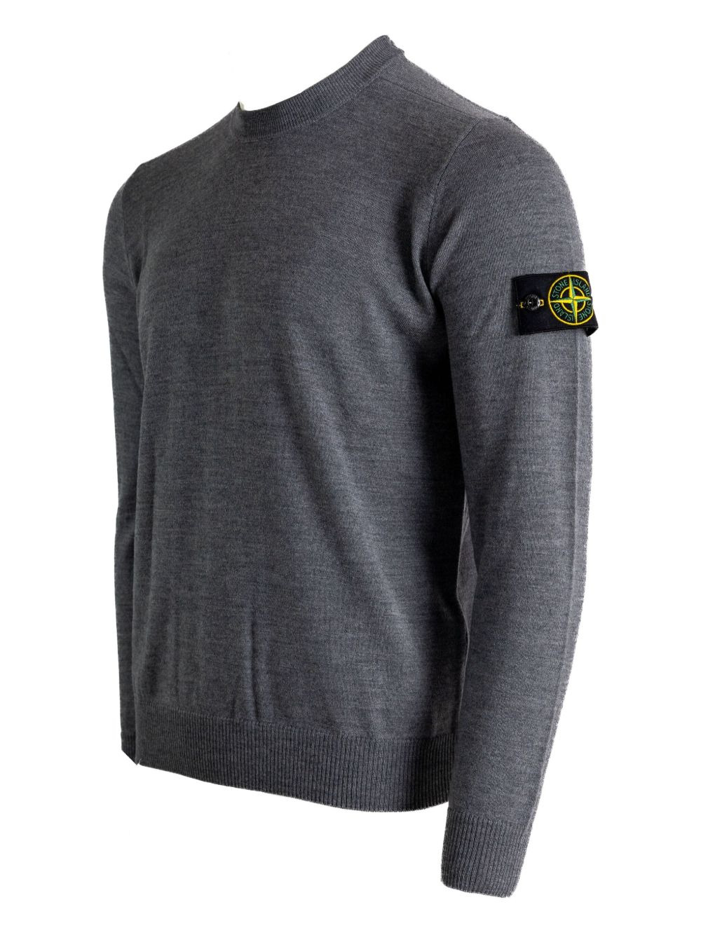 5100071 logo-patch crew-neck sweater - 3