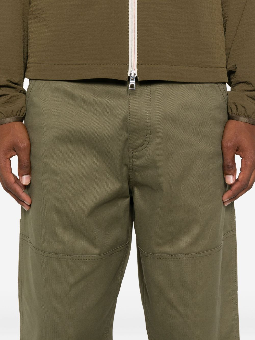 panelled pocket trousers - 5