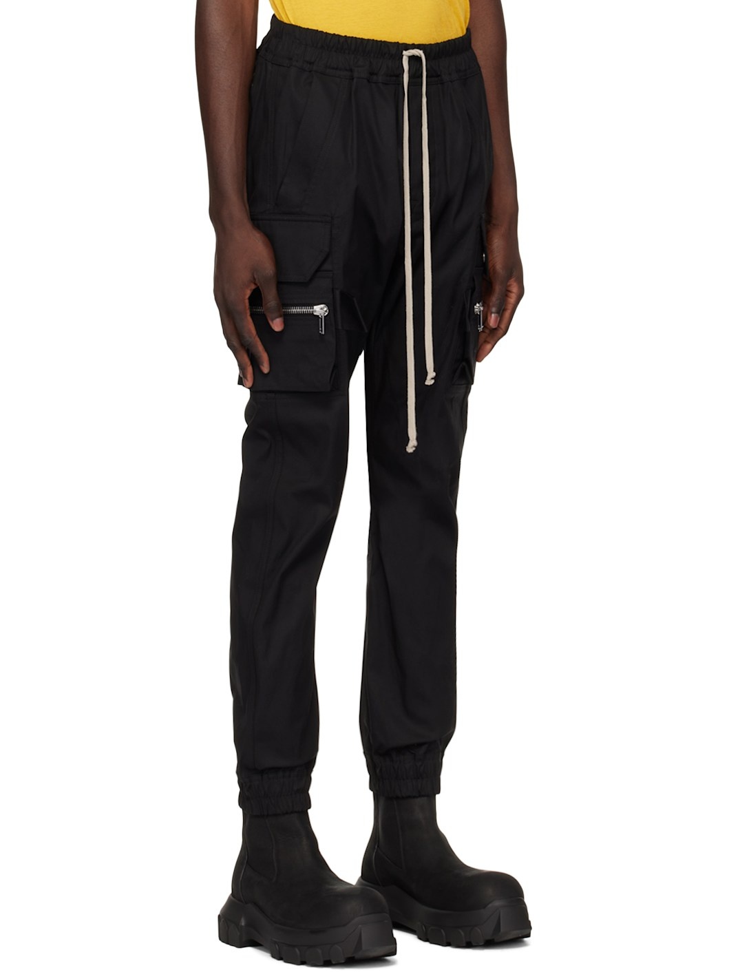 Black Porterville Mastodon Cargo Pants - 2