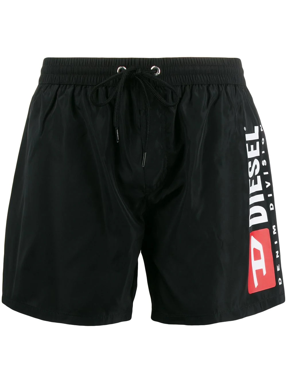 contrast logo swim shorts - 1