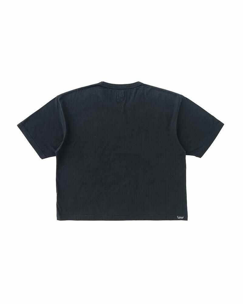 visvim ULTIMATE JUMBO TEE S/S W BLACK outlook