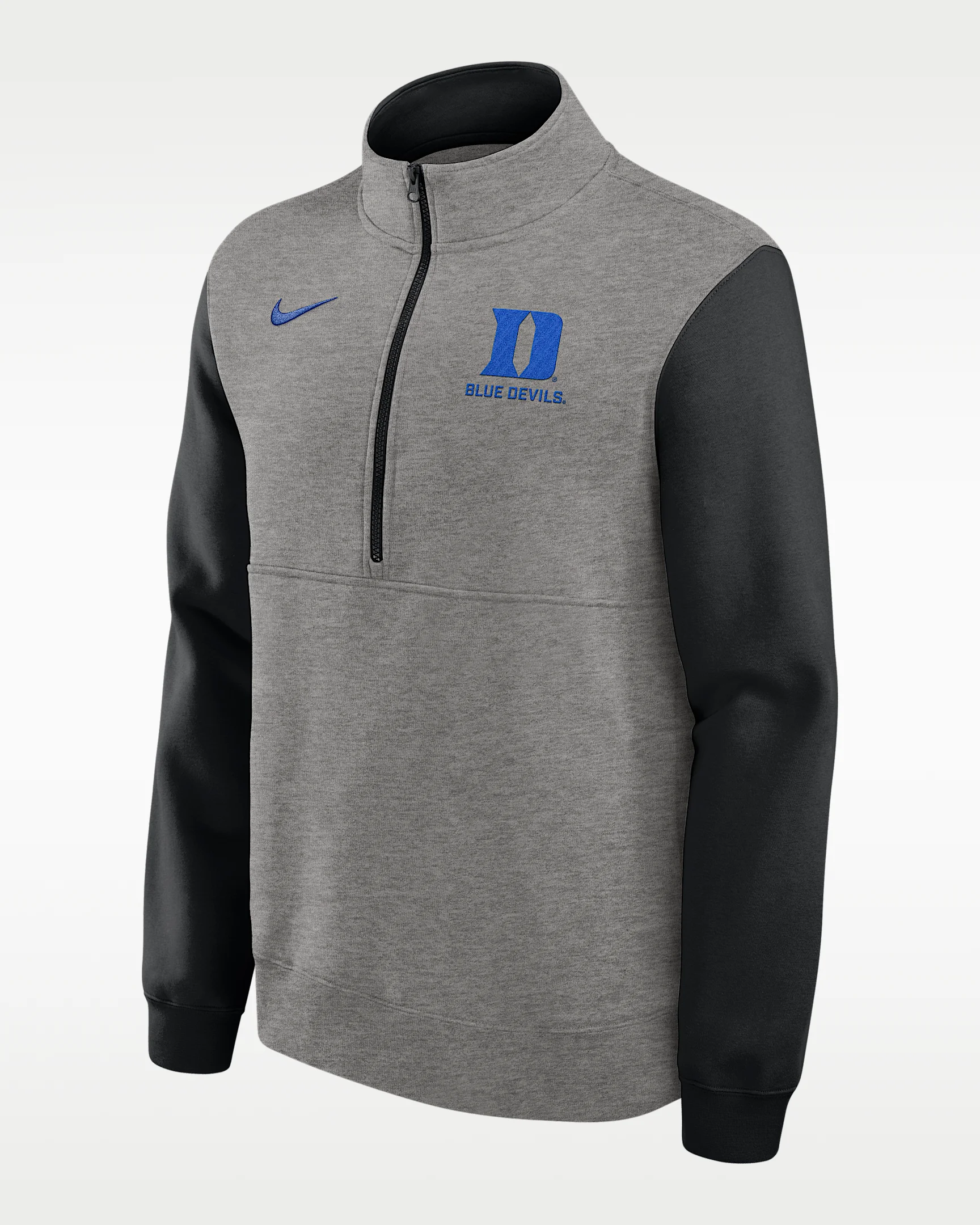 Duke Club Men's Nike College 1/2-Zip Crew - 1