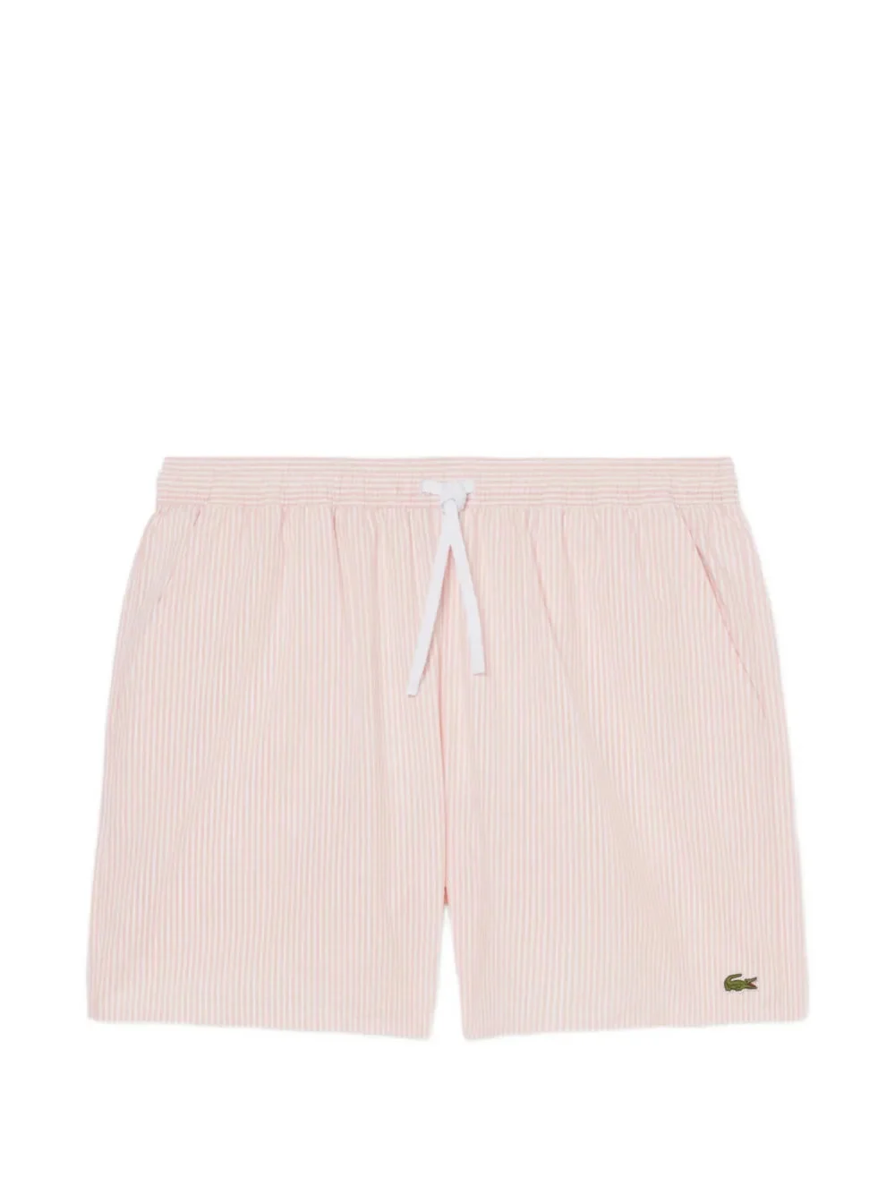 STRIPED DRAWSTRING SWIM SHORTS - 1