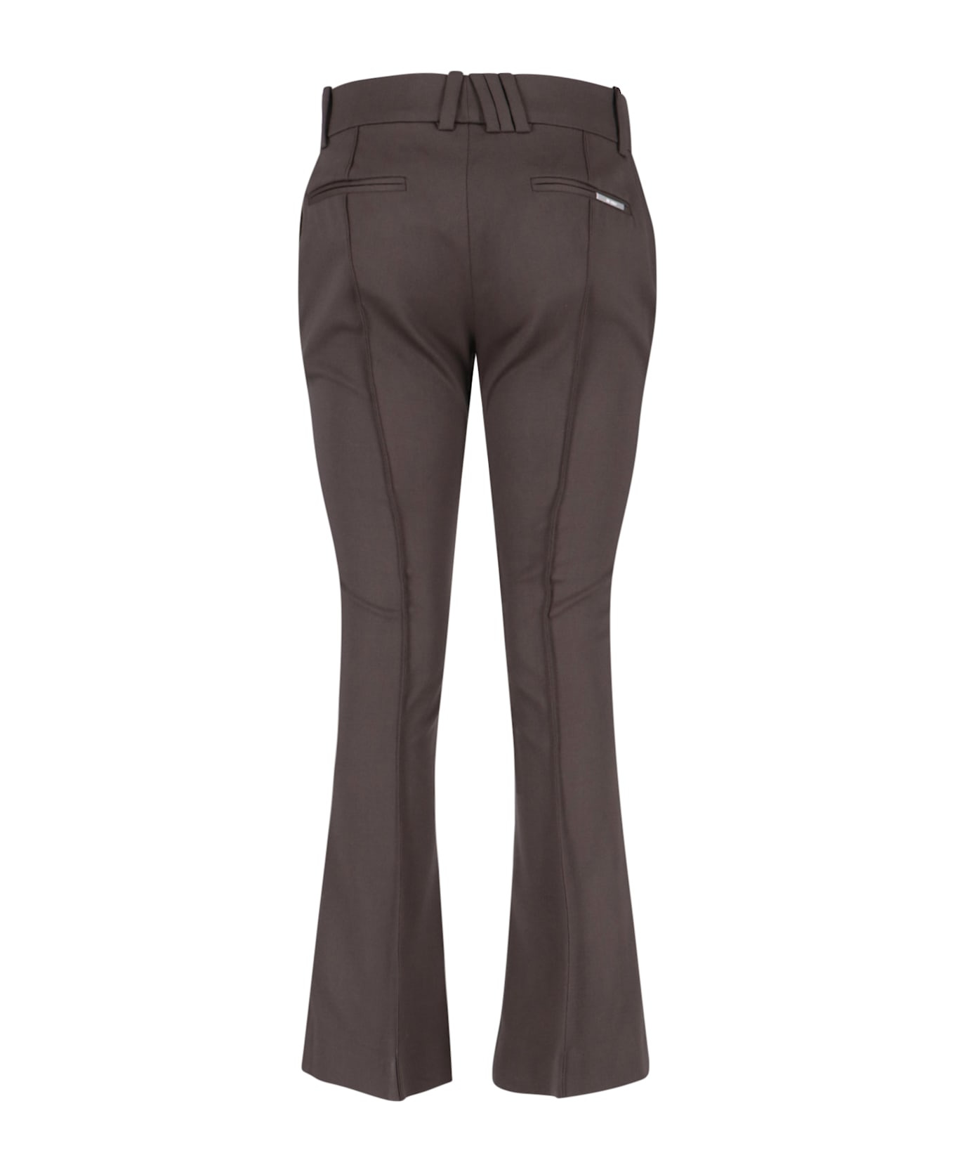 Virgin Wool Bootcut Pants - 2