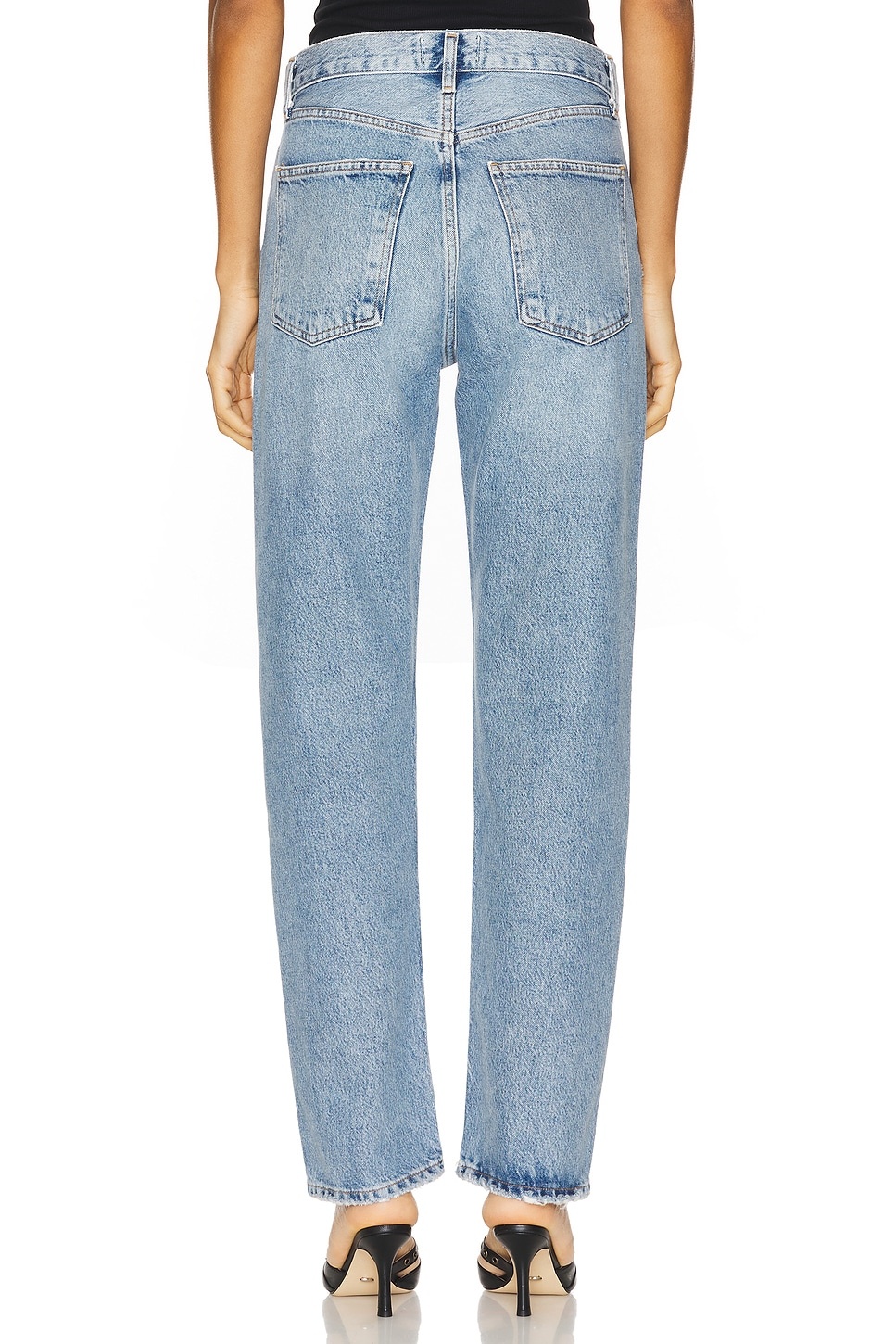 90s Pinch Waist High Rise Straight - 4