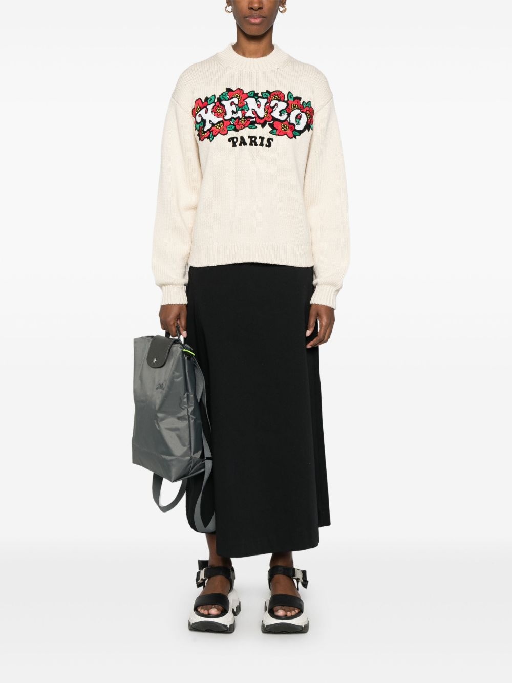 x Verdy logo-patch sweater - 2