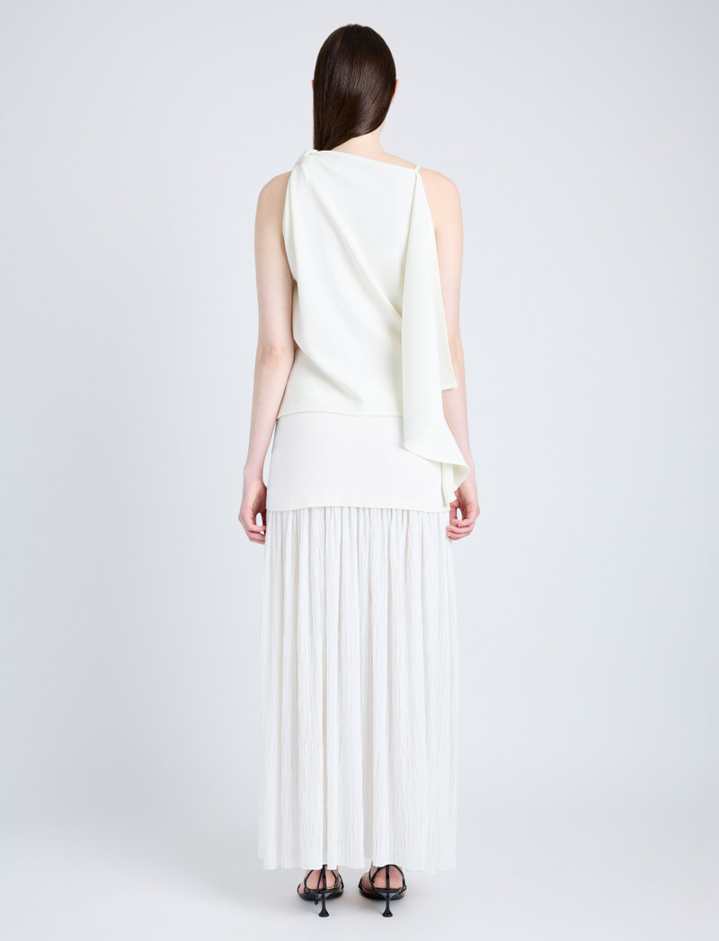 Alyssa Top in Matte Double Crepe 5