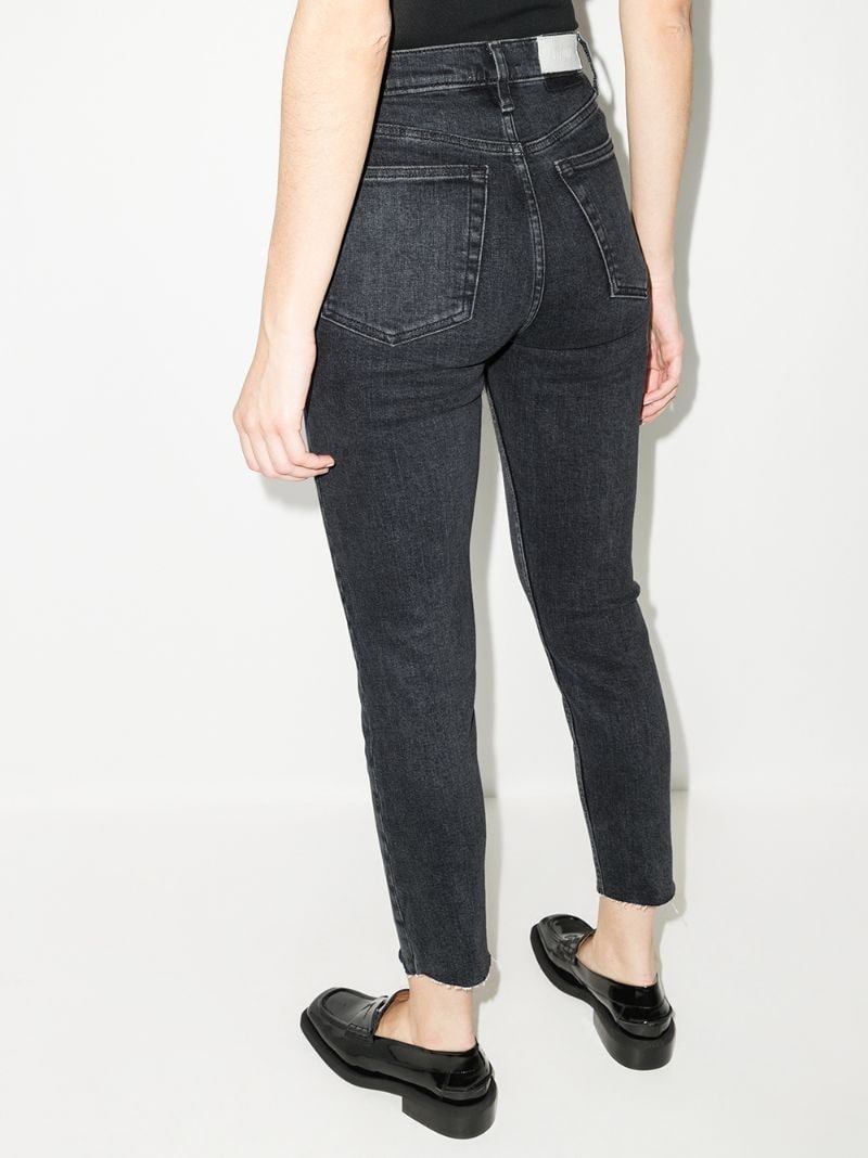 90s high-rise cropped jeans - 3