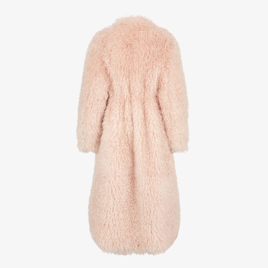 Pale pink mohair coat - 2