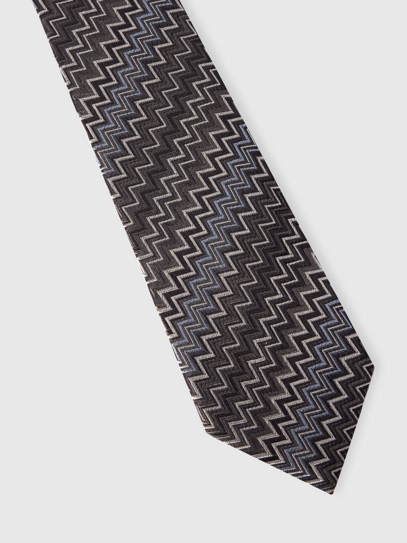 Missoni Silk zigzag tie outlook