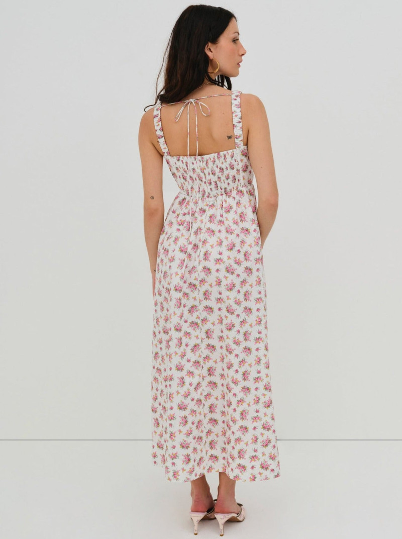 For Love & Lemons Etienne Midi Dress outlook