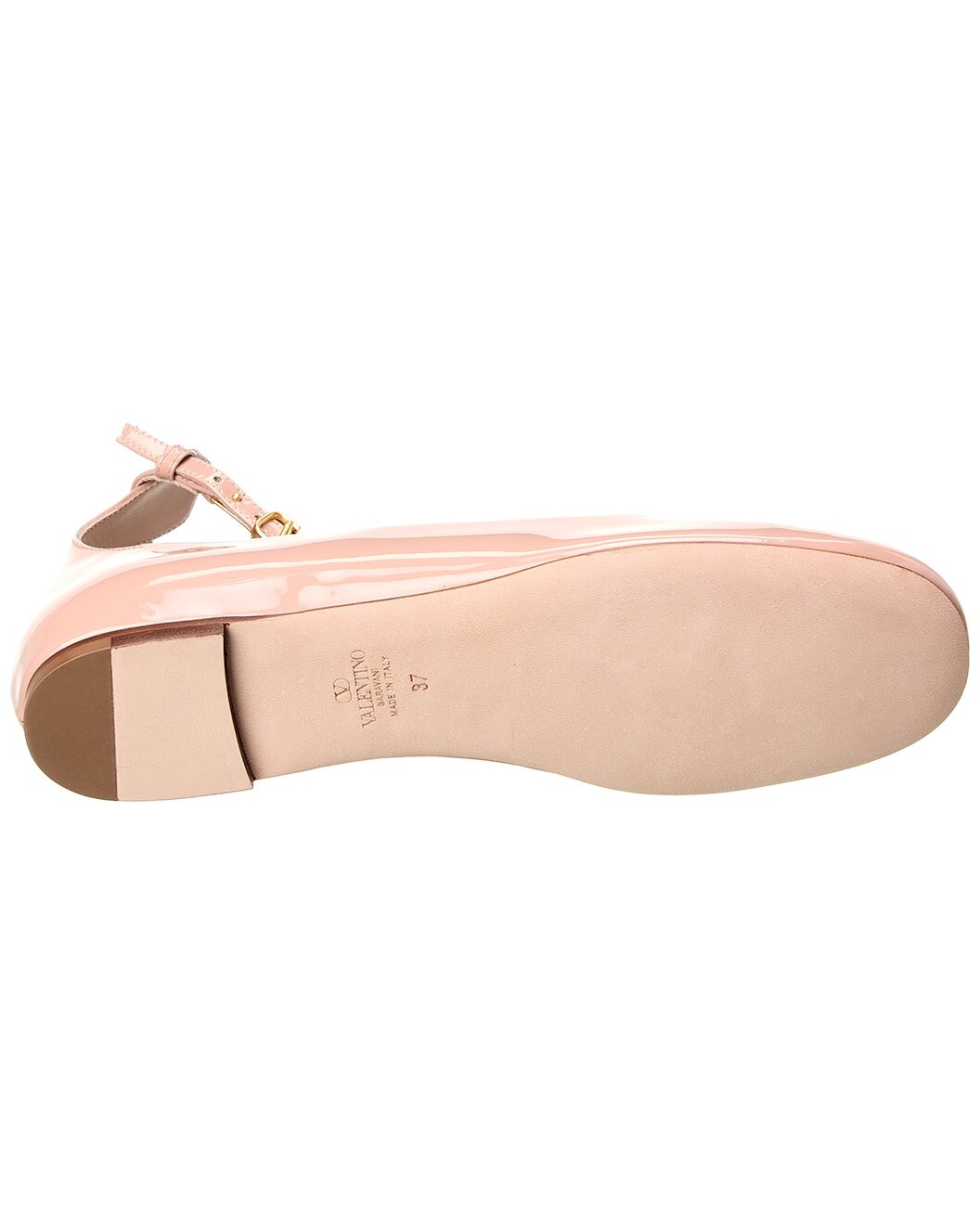 Valentino Tan Go Patent Flat - 4