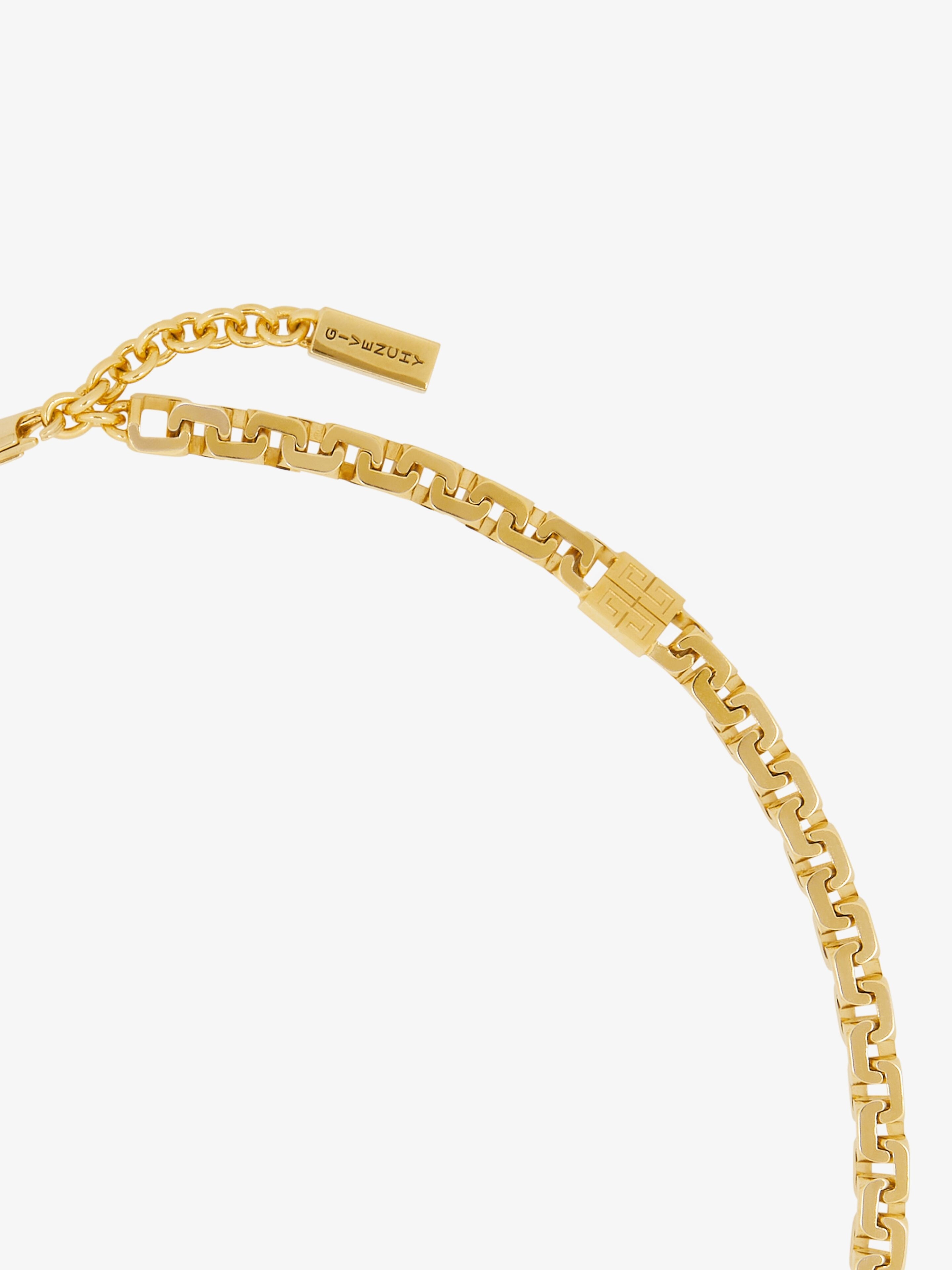 4G CHAIN NECKLACE IN METAL - 2