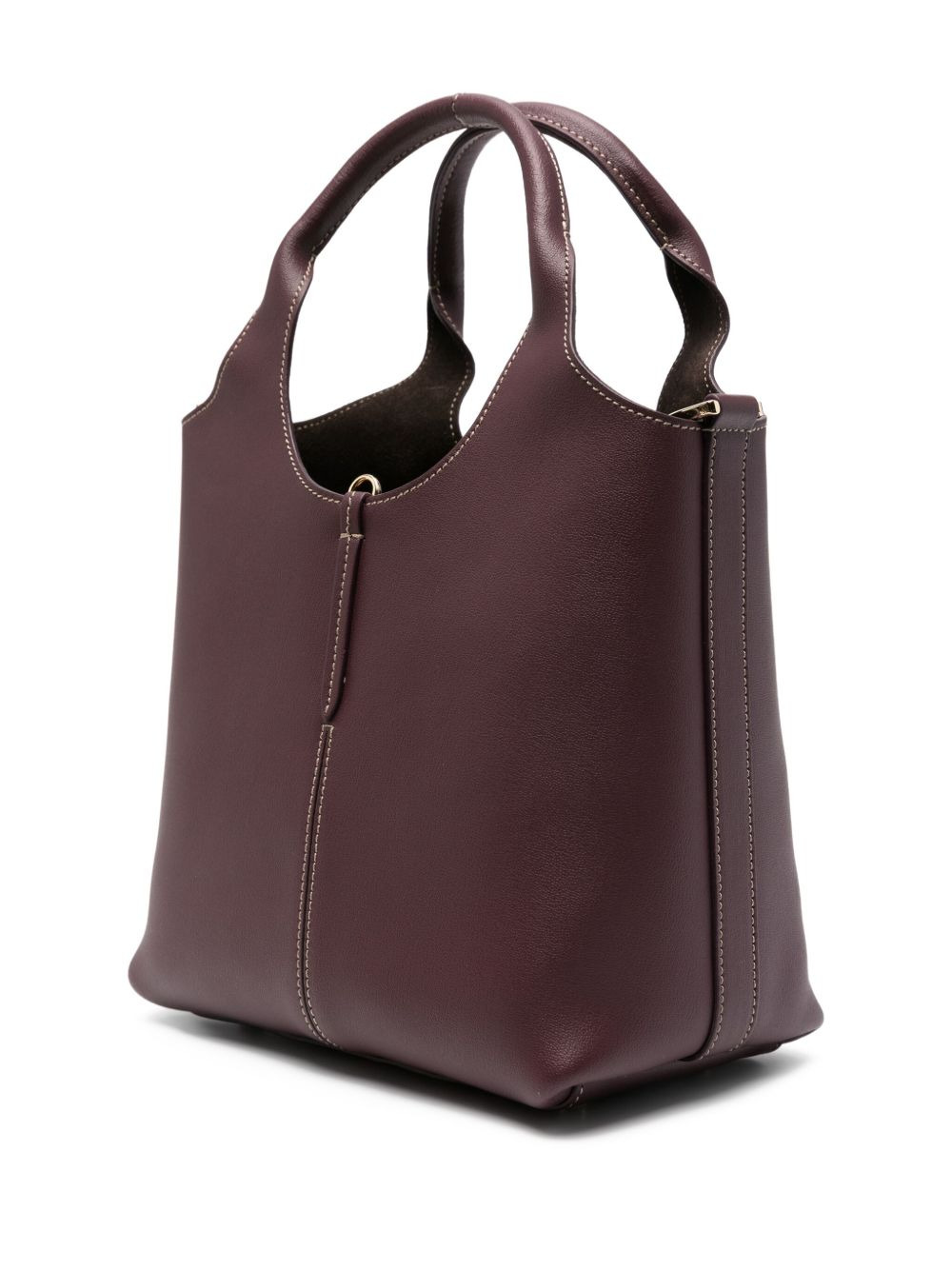 small Shopping leather tote bag - 3