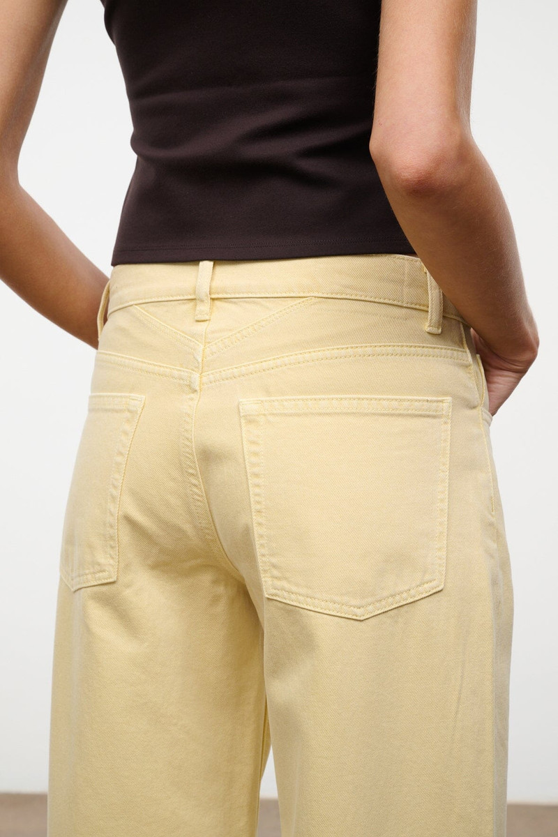STAUD GUS RELAXED JEAN BUTTER 5