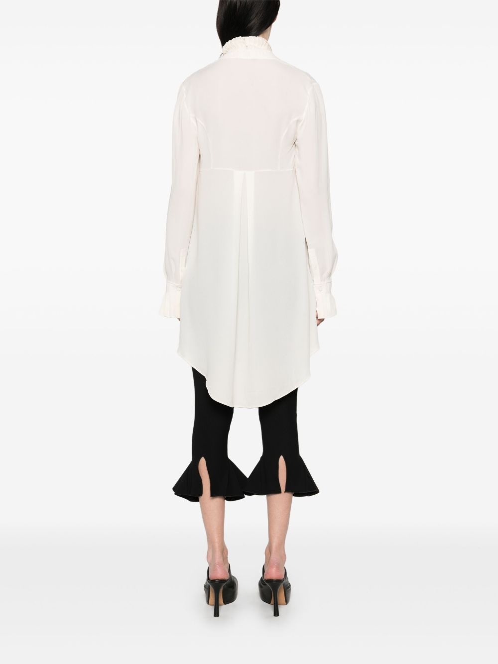 silk blouse - 4