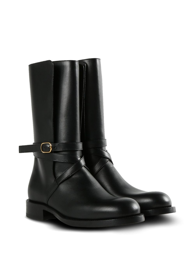 The Row Jodhpur boots outlook
