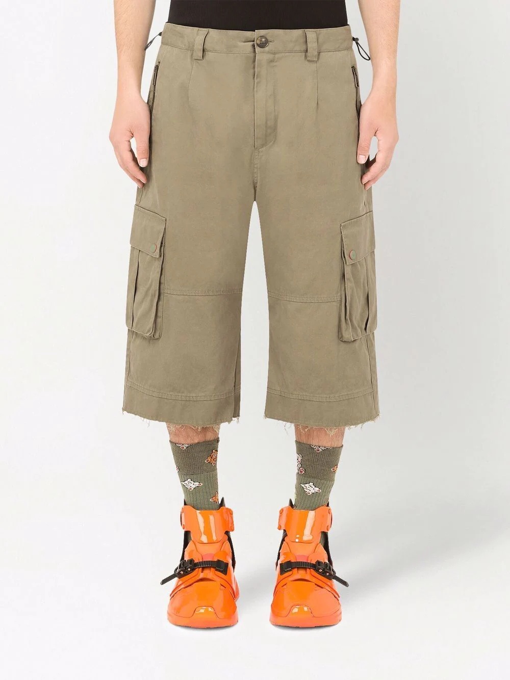 cropped cargo pants - 3