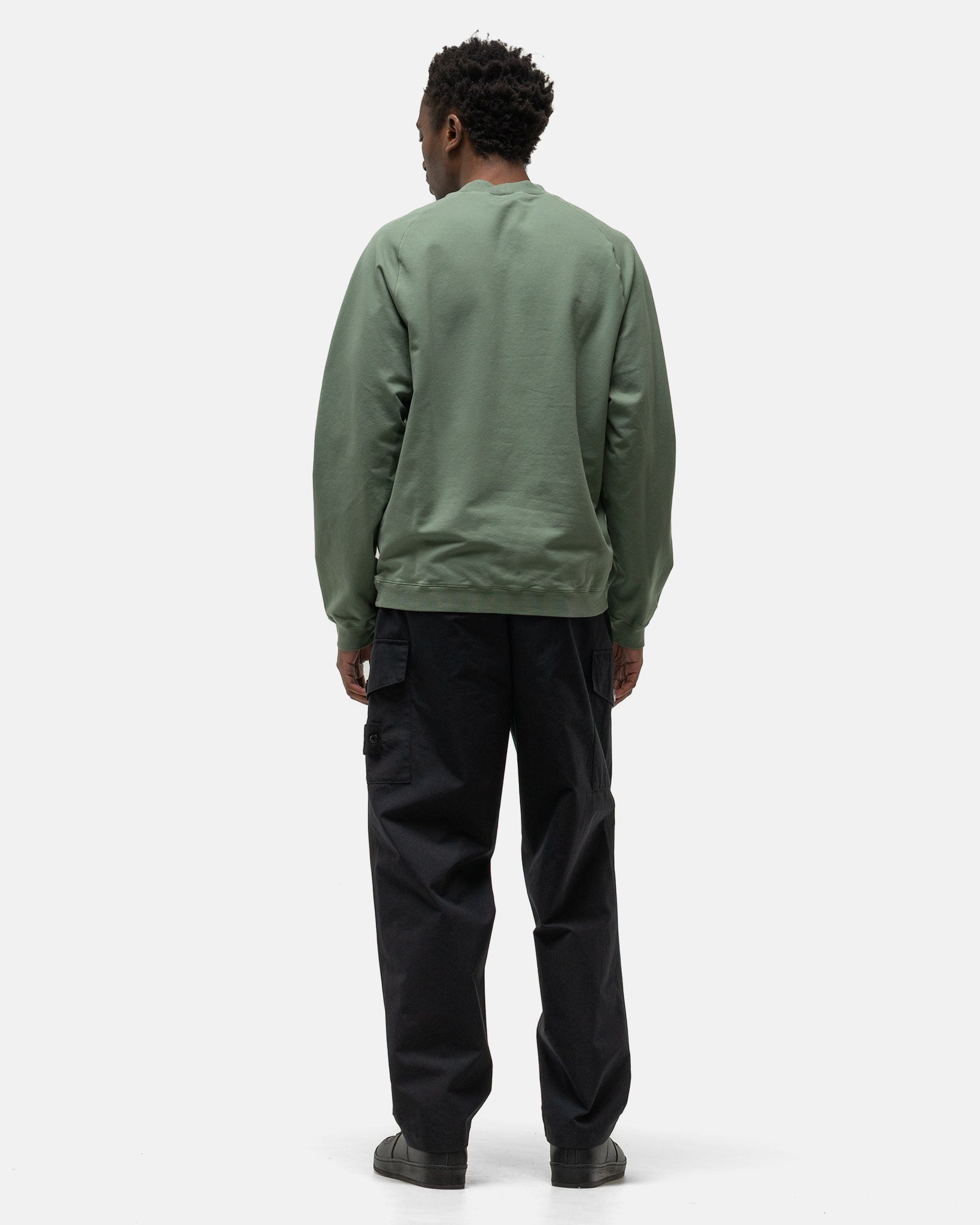 Stone Island Stellina Crewneck Sweater Musk Green